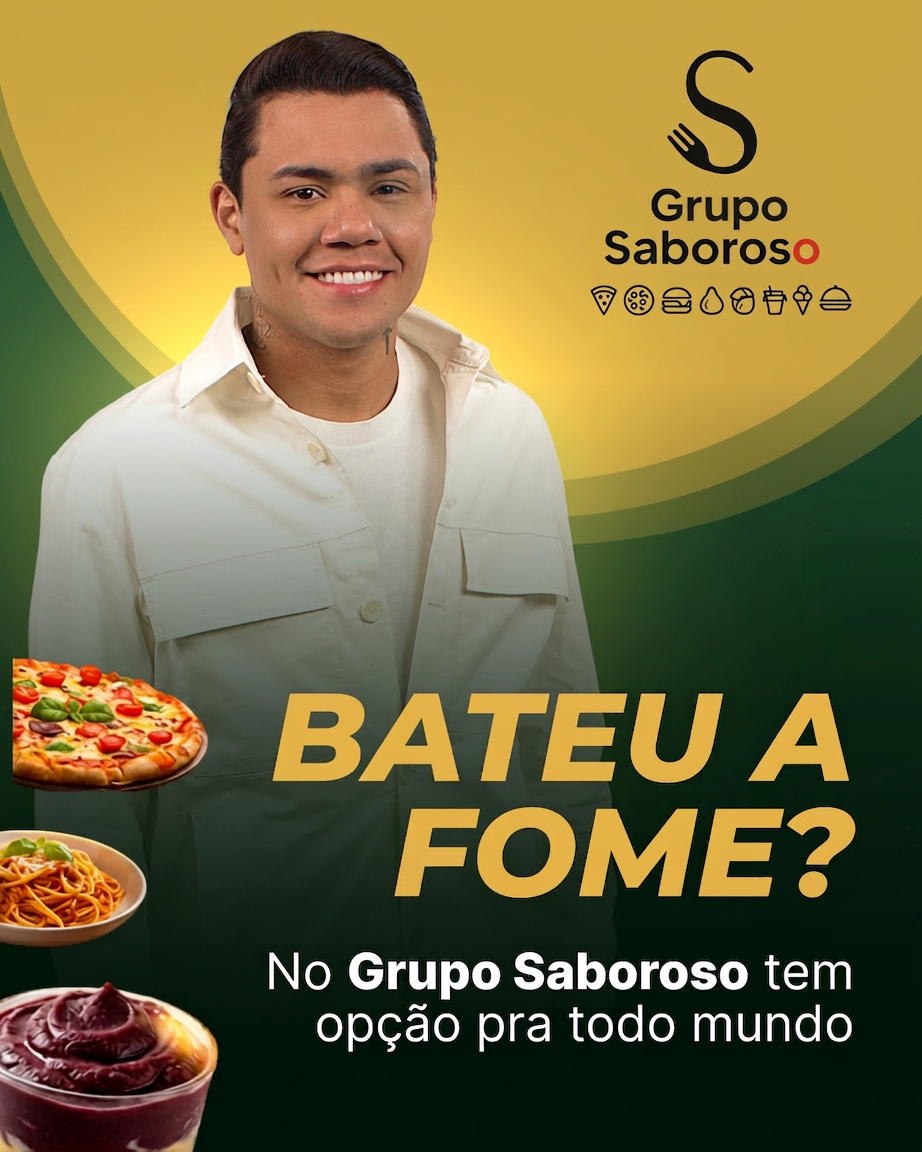 Bateu a fome? No Grupo Saboroso tem opção pra todo mundo